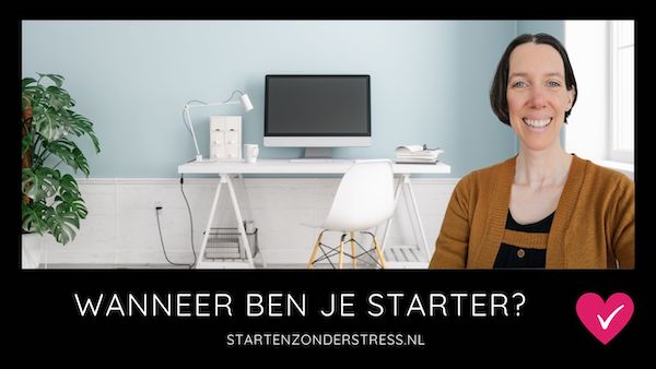 Wanneer ben je startend ondernemer?